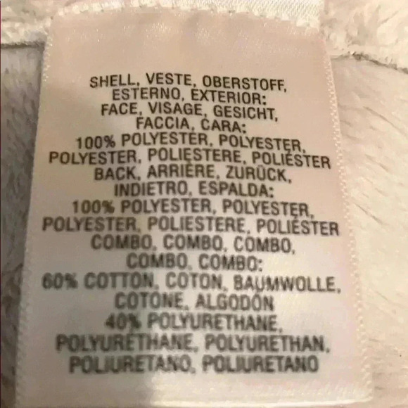 Hei Hei Reversible Hooded Sherpa Cape Poncho - Picture 4 of 5